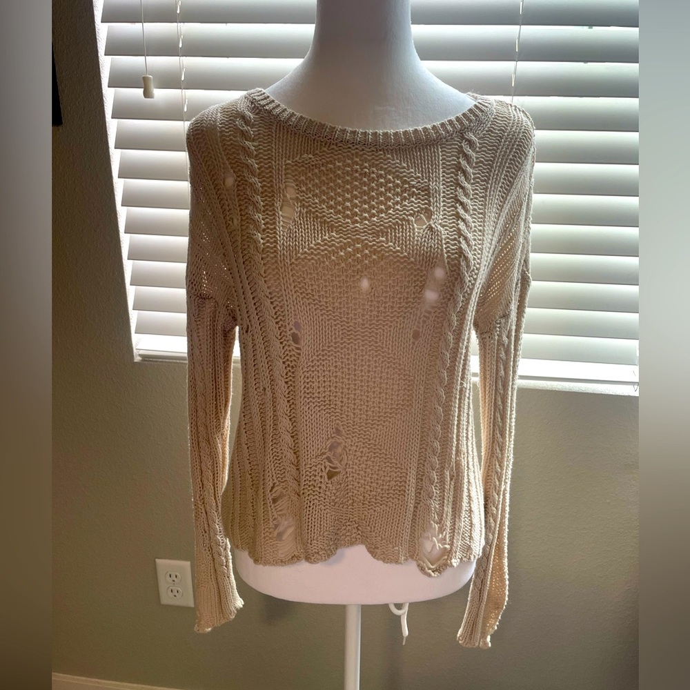 Distressed Sweater